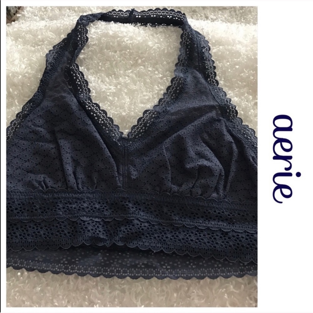 Aerie Navy Bralette